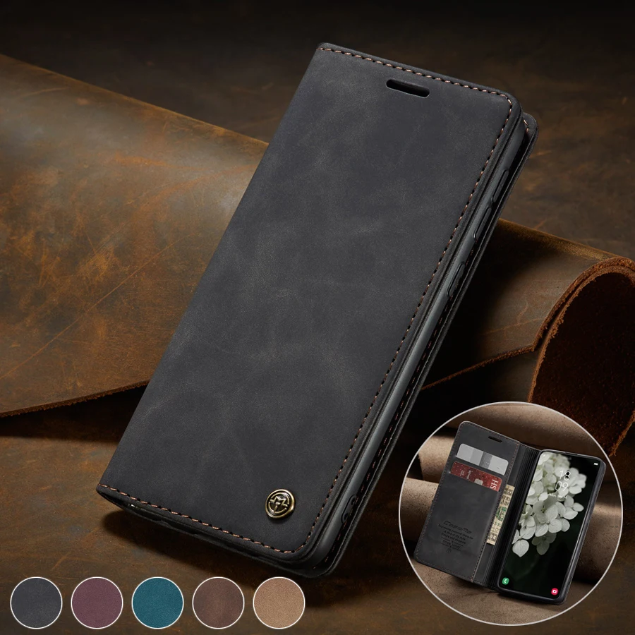 For Samsung Galaxy S21/S20 Plus/Ultra/FE S10E S10 Lite S10/S9/S8 Plus S7 Edge Note 20 Ultra/10 Lite M31 M51 Wallet Leather Case