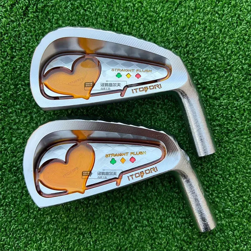 

New Itobori Golf Club Itobori Poker Golf Forged Irons Set #4-#P(7pcs) Orange Itobori Irons