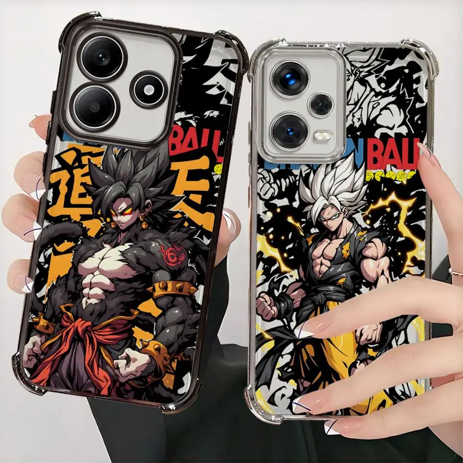 

Мягкий чехол для телефона Dragon Ball Comics Goku для Redmi Note 11 12 13 9S 14 Pro Plus 10 Lite 11s 10s