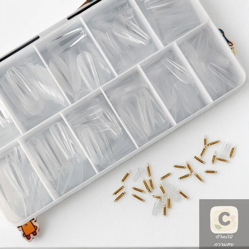 550 stks Zachte Gel Nail Tips Medium Korte Amandel Doodskist Volledige Dekking Matte Uitbreiding Gereedschap Acryl Druk Op Nagel DIY manicure Decor