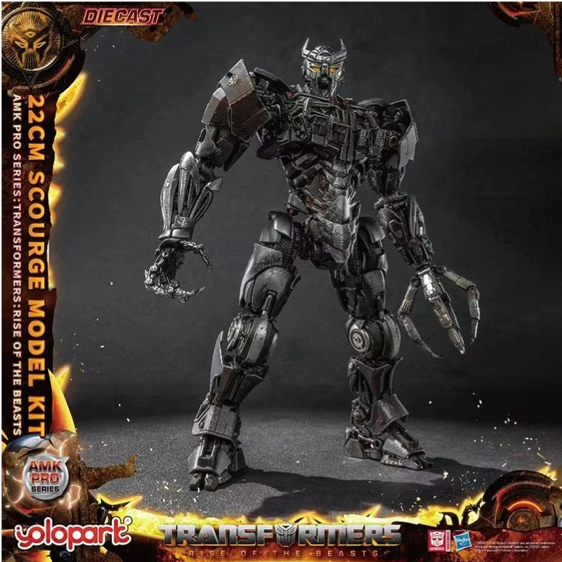 Zabawki 20 cm dostępne od ręki Transformer Movie 7 PRO Scourge Ruchomy, wstępnie zmontowany model robota Figurki kolekcjonerskie dla entuzjastów Prezent