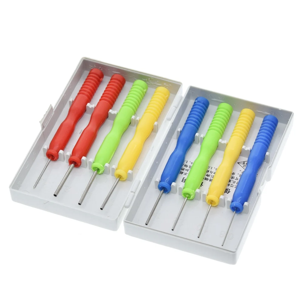 TZT Good Quality  8 Pcs/Lot Mixed Stainless Steel Non-stick Tin Hollow Core Needle Kits For Soldering Assist Accessories image 2