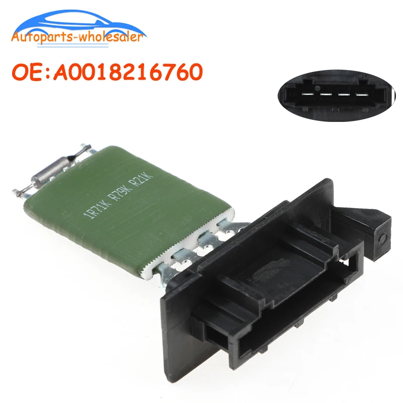 A0018216760 For Mercedes-Benz Sprinter 901 902 903 4-t 1995-2017 Blower Fan Motor Heater Resistor Speed Controller 0018216760