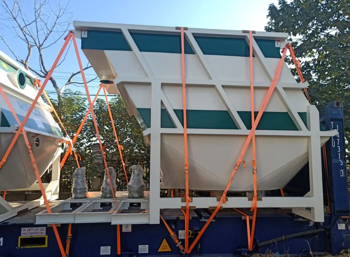 Impianto di purificazione dell'acqua del serbatoio di sedimzione del clarificatore Lamella