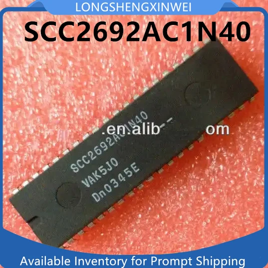 1PCS SCC2692AC1N40 SCC2692 DIP40 Universal Asynchronous Receiver/Transmitter 2692 SCC2692 New