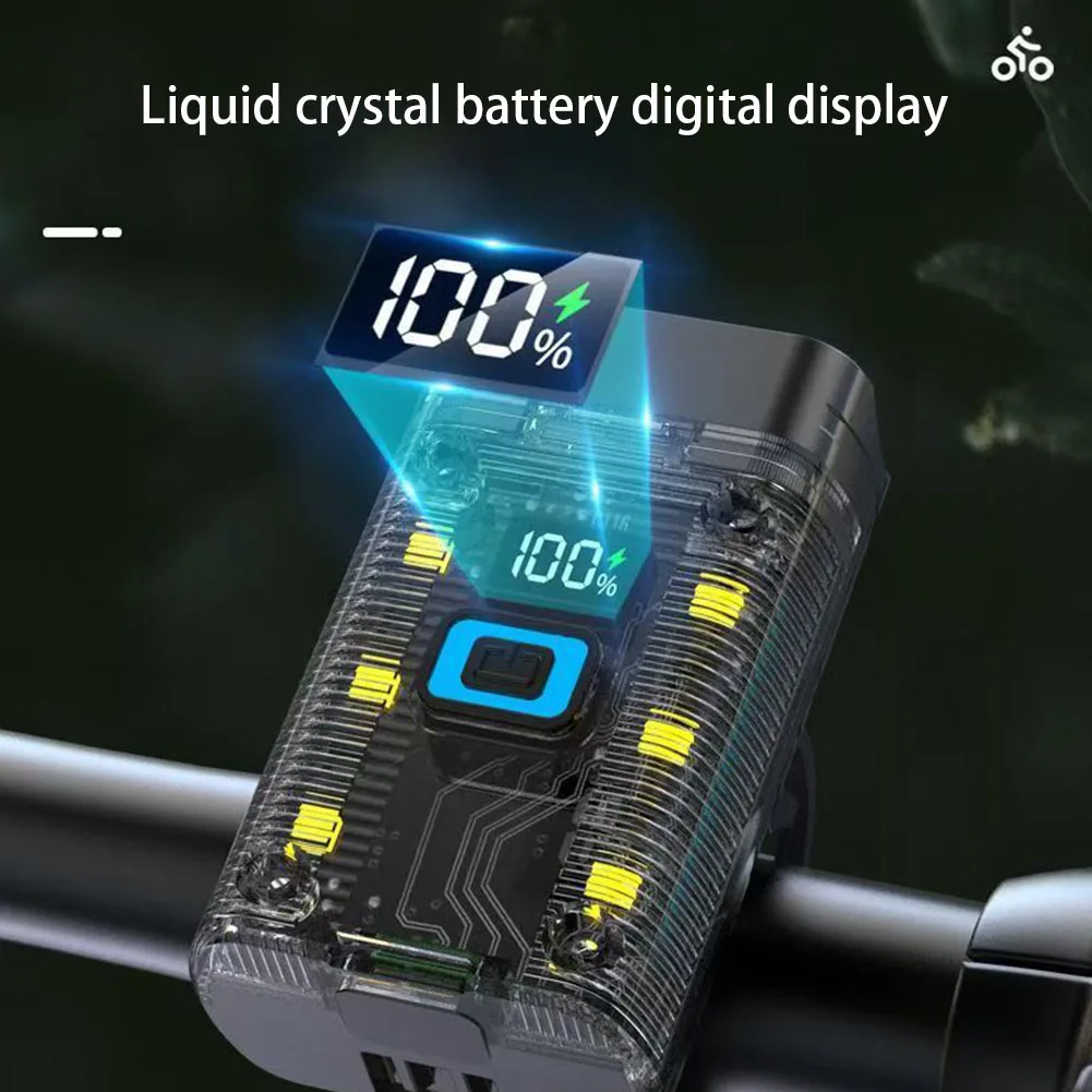 

LED Bicycle Front Light Bike Light IPX4 Waterproof Bicycle Head Light 360 Degree Rotating Bicycle Headlight for Night Riding