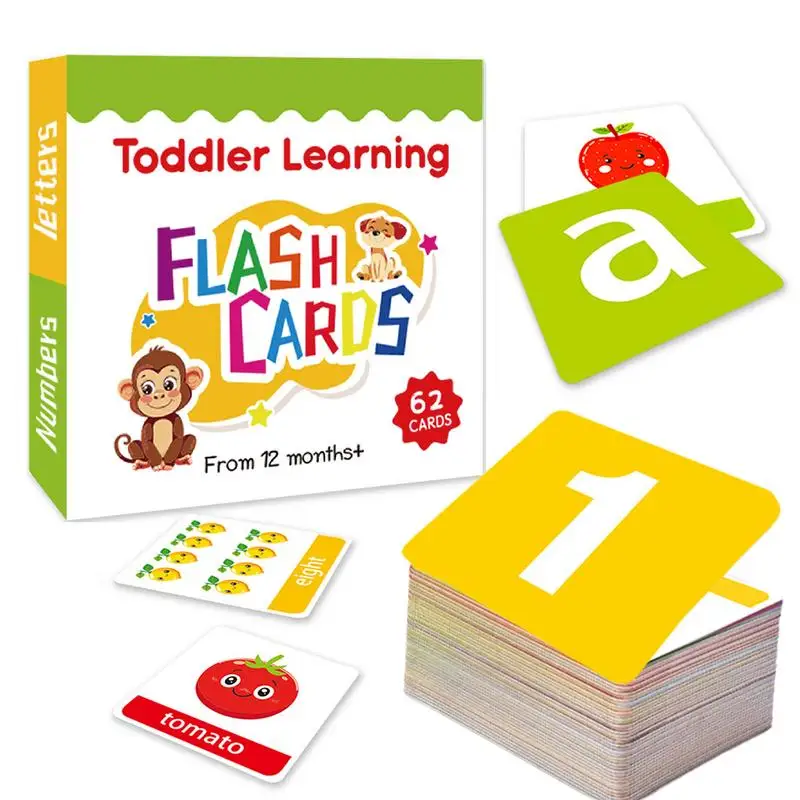 

Number Cards Alphabet Flashcards Educational Toy Double-Sided Sight Words Flash Cards Preschool Learning Activities For Home