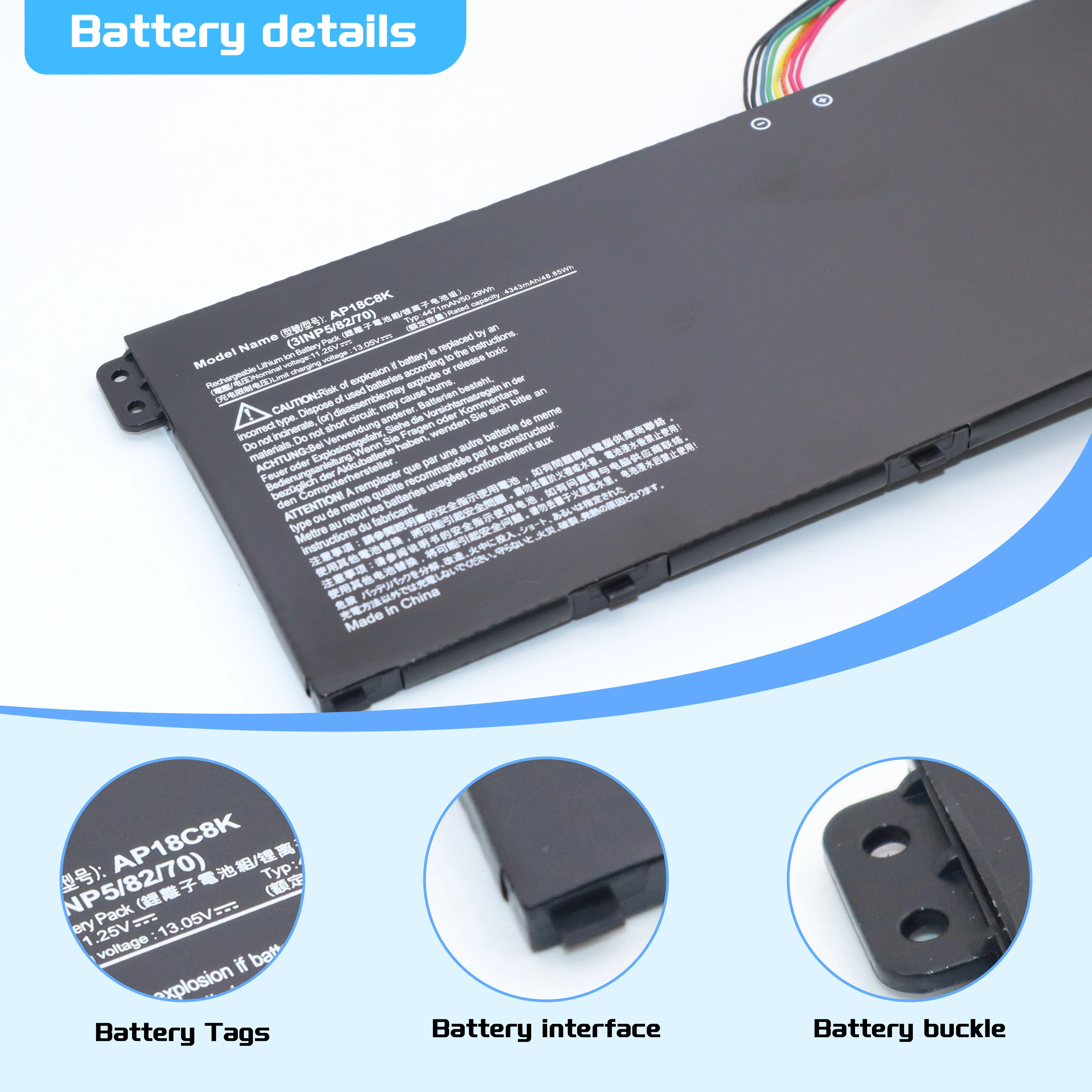 Acer Aspire A515-51G Battery -AliExpress