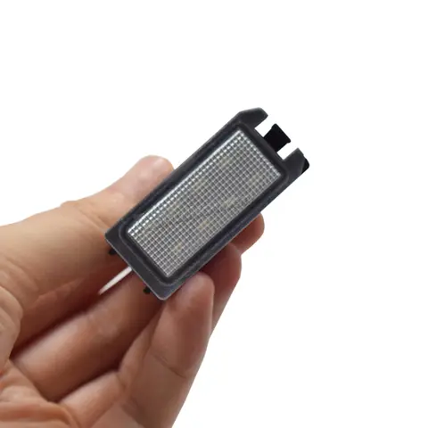 For Jeep Grand Cherokee Compass Patriot Dodge Viper 2014-2017 Fiat 500 LED Number Plate Light Error Free License Plate Lamp