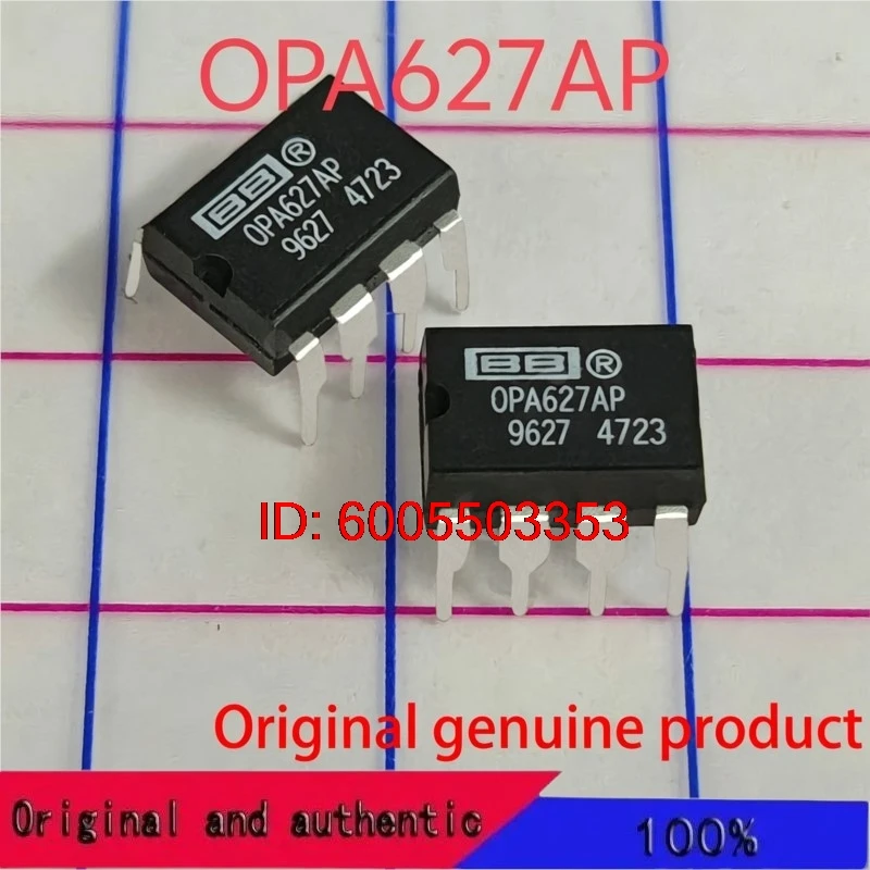 100% brand new OPA627 OPA627AP Original and authentic products encapsulation:DIP8