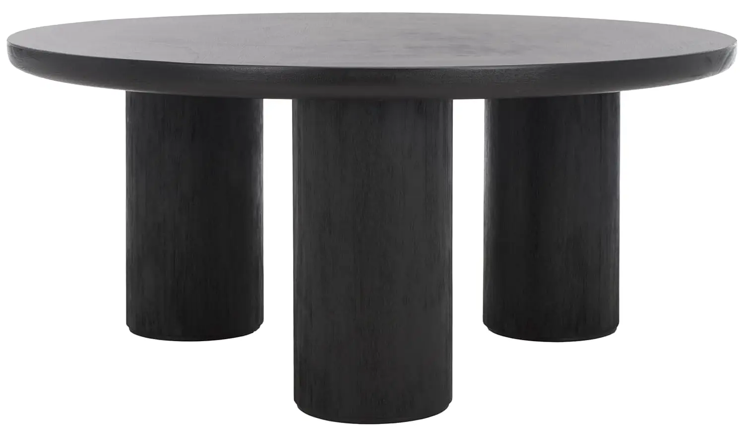

Home Collection Black 3-Leg Round Coffee Table, Customized