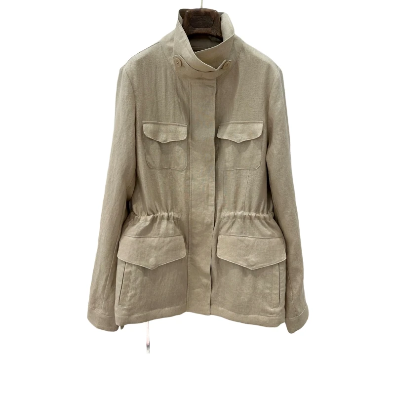 

Coat High Street Simple Comfortable Beautiful Popular Trendy Sleeveless Winter Jacket for Women in Fashionable Colors AF1203