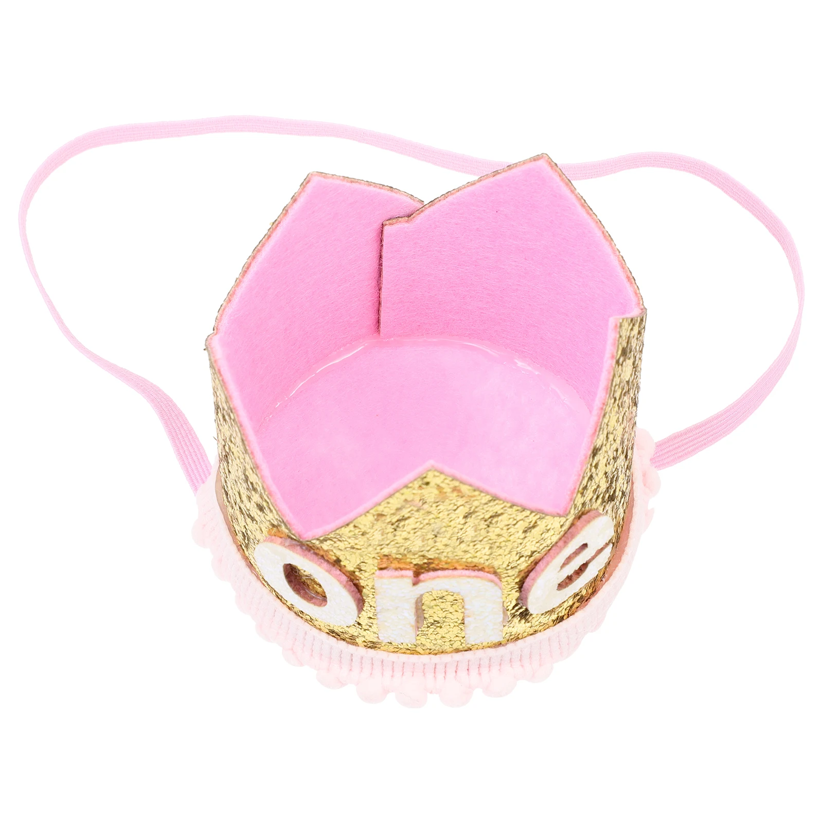 

Children Crown Headb Birthday Party Fabric Lovely Hat Newborn Accessories Stereo Hairb Baby Headdress Comfortable Photo Props