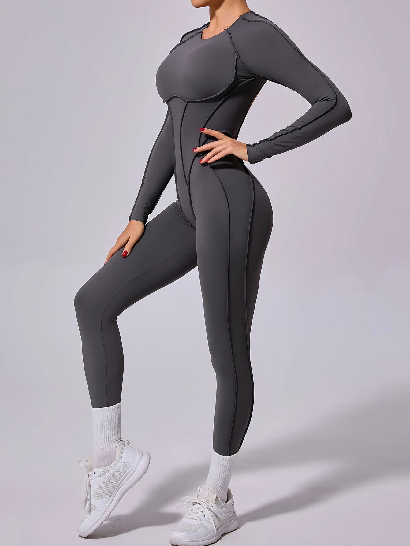 Sexy Long sleeve running Yoga jumpsuit women body bodysuit Fitness Gym bodycon outfits women Clothes One piece Sportwear overall - AliExpress 200000345 Sexy Long sleeve running Yoga jumpsuit women body bodysuit Fitness Gym bodycon outfits women Clothes One piece Sportwear overall - AliExpress 200000345