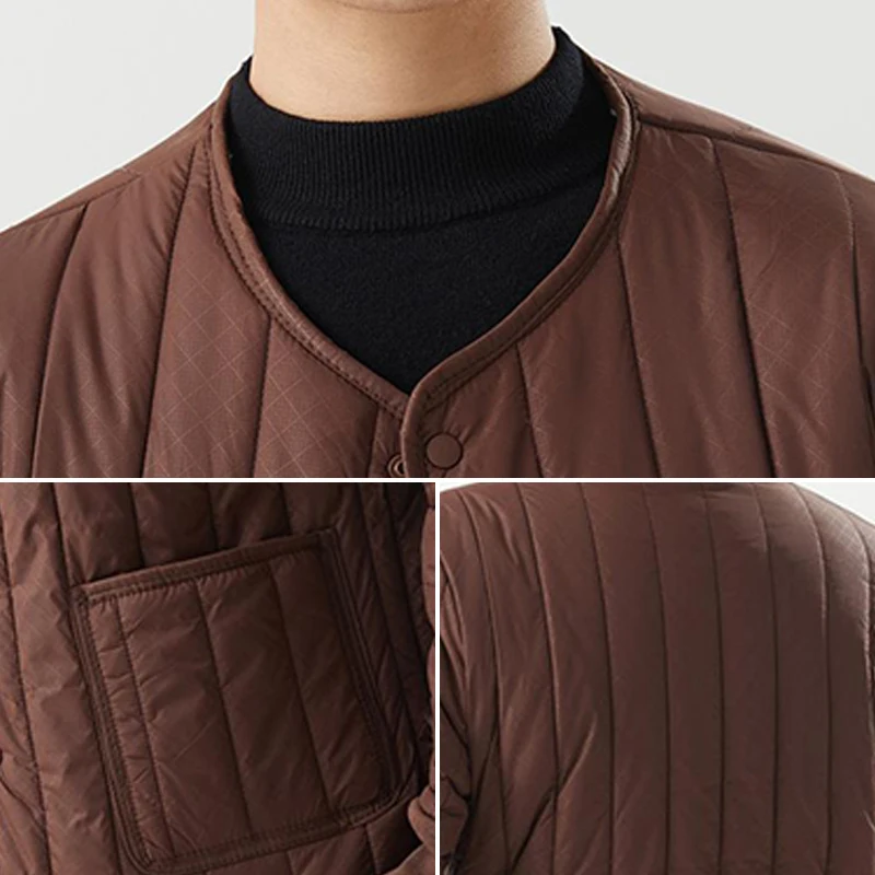 Manteau doublé d'agneau optique pour hommes, veste en velours d'agneau pour hommes, sweat-shirt, vêtements d'extérieur en Y, parkas de maintien au chaud, sourire