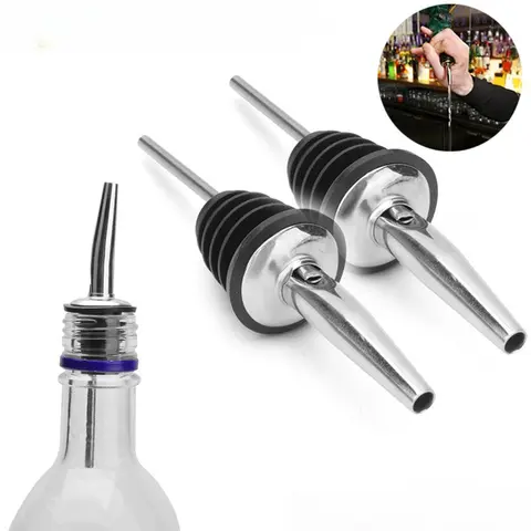 스테인레스 스틸 와인 병 마개 올리브 오일 충전 기계 노즐 입 병 Pourer 마개 디스펜서 도구 바 액세서리