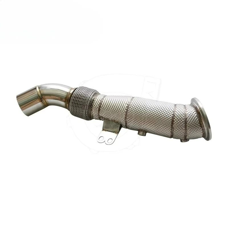 

Exhaust Downpipe for BMW B58 M240i 340i 440i 540i 740i Drive 2016+ with Heat Shield 5inch