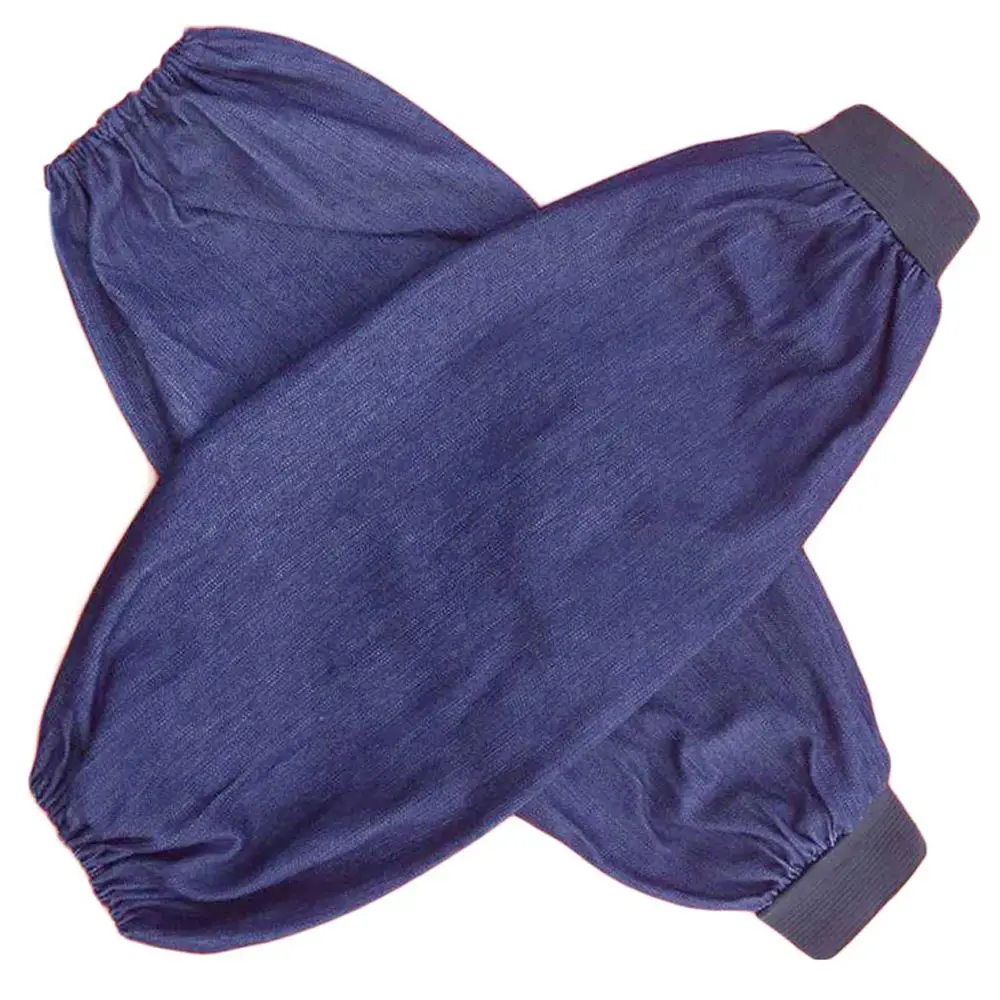 

Welder Dustproof Cut Resistant Safety Protective Welding Work Supply Oversleeve Denim Sleeve Arm Sleeves