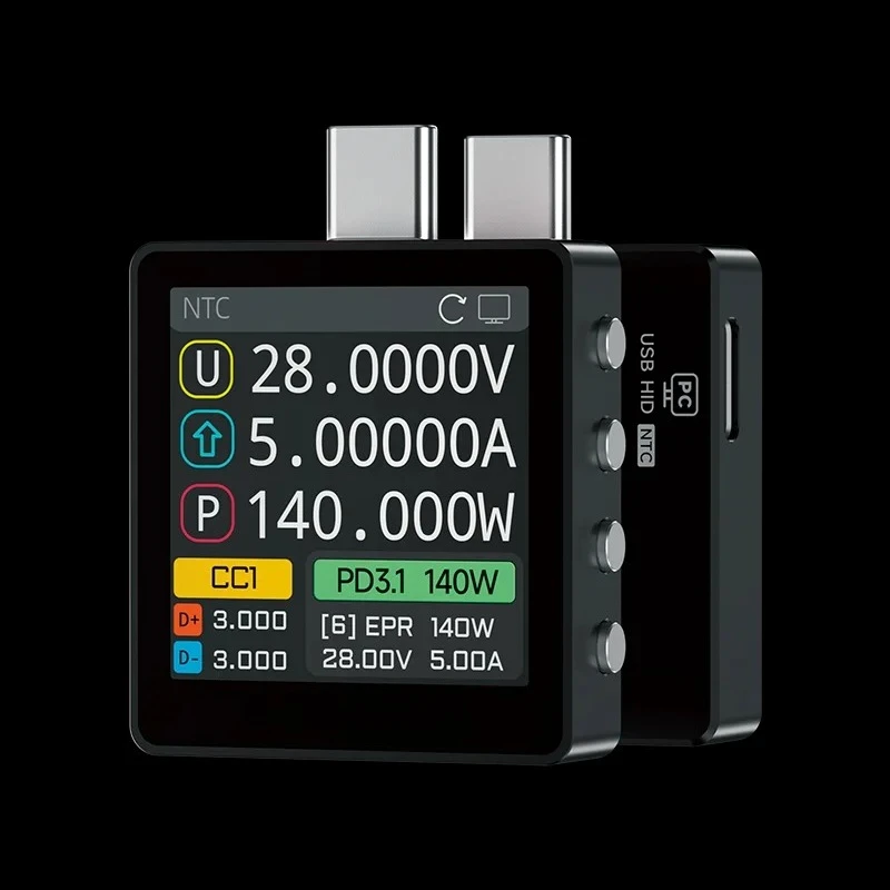 

K2 INA226 36V Voltage and Current Meter USB Tester PD3.1 Fast Charging Protocol Detection Decoy 28V EPR
