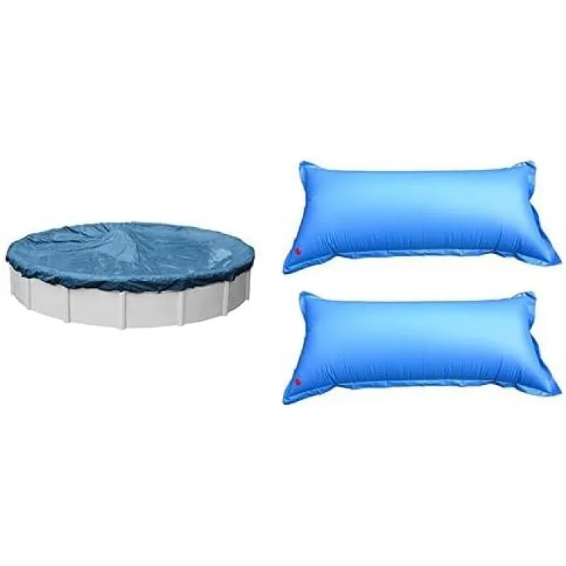 

3524-4 Winter Pool Cover with Pillows,, 24 ft Above Ground Pools