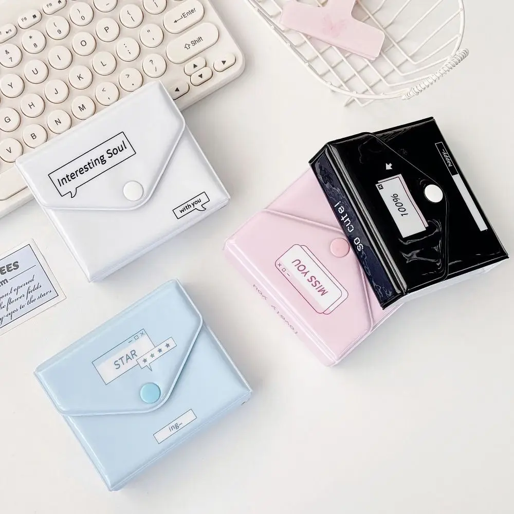 

Новый милый мультяшный фотоальбом Polaroid, креативный конверт из ПВХ, сумка для карт, школьные канцелярские принадлежности, портативная коллекционная книга