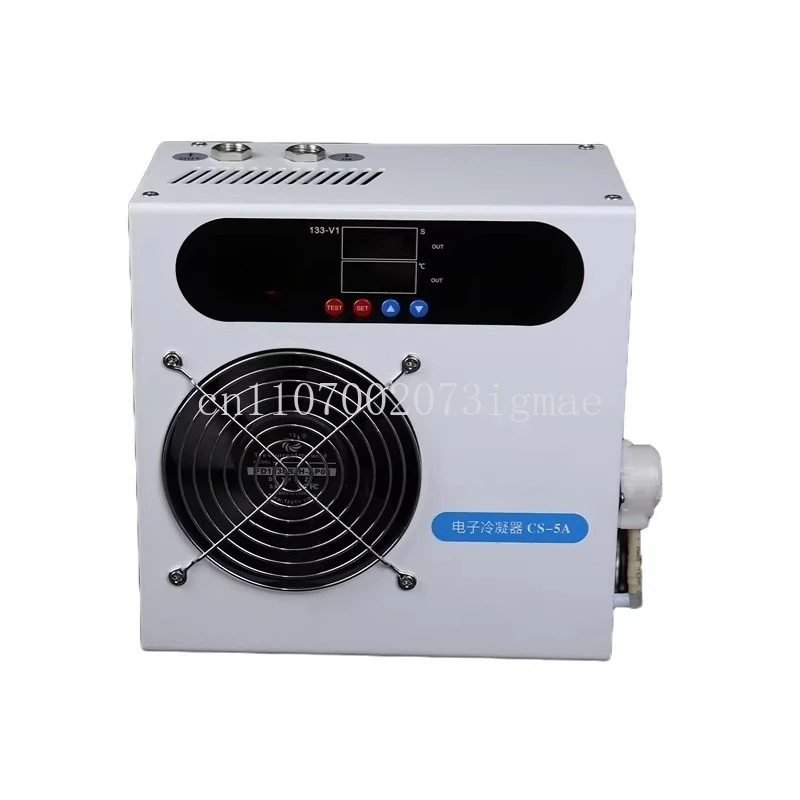 Electronic Condenser Stainless Steel Cold Chamber Electronic Dehumidification Cooler Gas Detection Analyzer Small Condenser