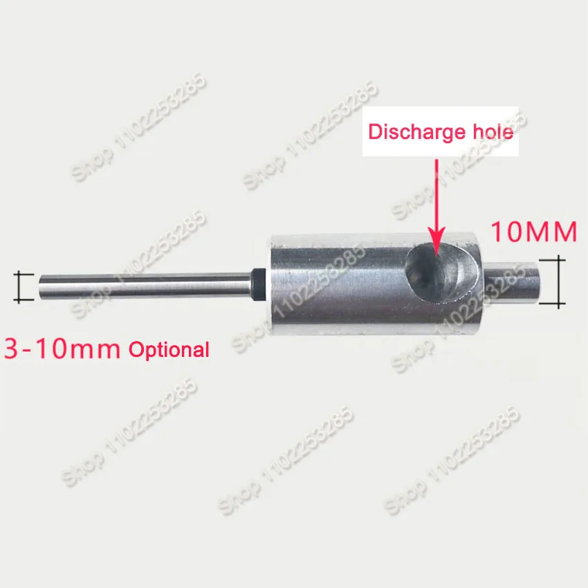 1 قطعة لقمة ثقب مجوفة ساق مستقيمة مع مشبك لآلة اللكم 3-10 مللي متر ثقب لكمة ضياء محددة