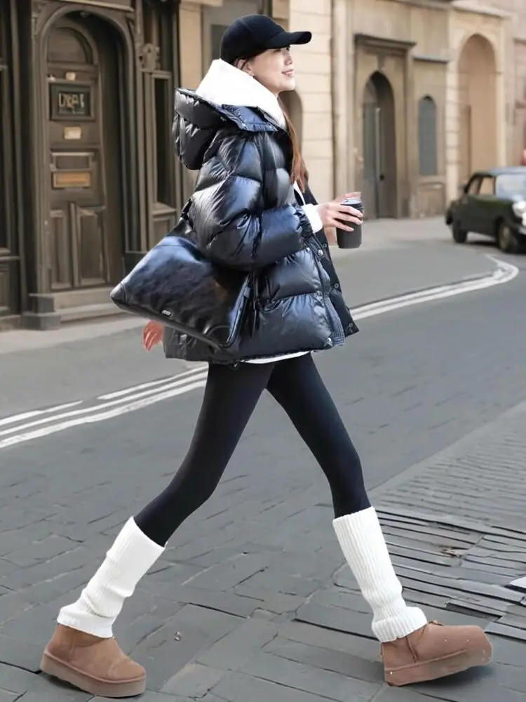 

Thiened Fce Women's arkskin Yoga Pants High Waist Long Trousers Warm Tight Base Layer Butt Lifting Autumn Winter New S...