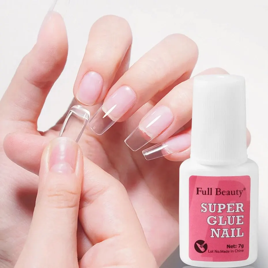 Nail Glue Gel For Falses Tips Nail Art Decoration Adhesive Tool False French Tips Glue Gel Fast Extension Sticking For Nails