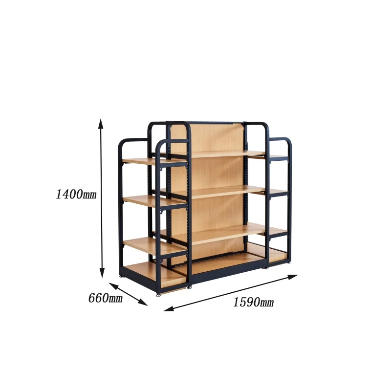 Benutzer definierte, Holz Supermarkt Obst und Gemüse Display Stand Rack Regal Ausrüstung