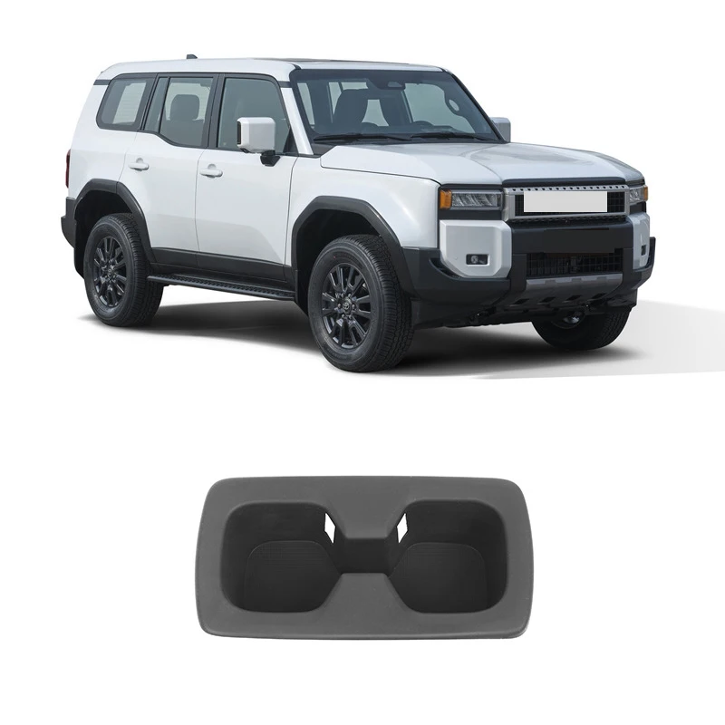 

Silicone Back Row Water Coaster For 2024 2025 Toyota Land Cruiser 250 Prado Cover LC250 Accessories