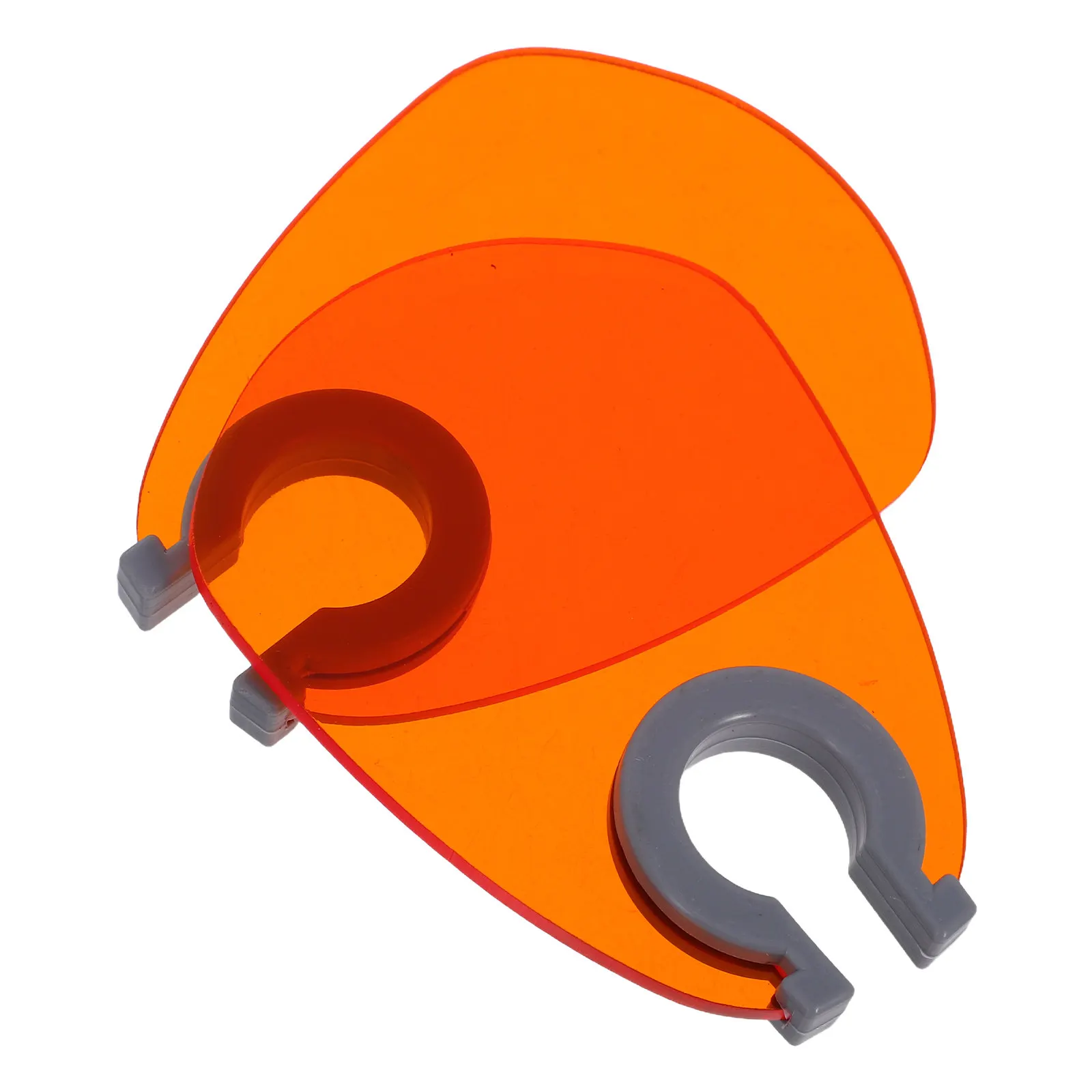 

2 шт. Защитные экраны для УФ-ламп для ногтей, блокирующие синий свет, прозрачные, для настольных ламп, для салонов и домашнего использования