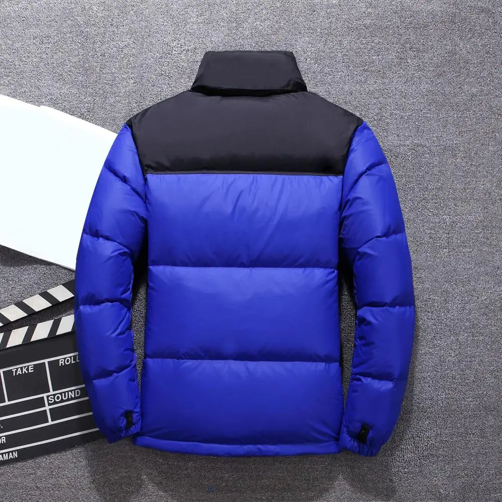 Parkas de invierno para hombre, abrigos térmicos de esquí de montaña para hombre, cazadora gruesa con cuello levantado, chaqueta acolchada, prendas de vestir