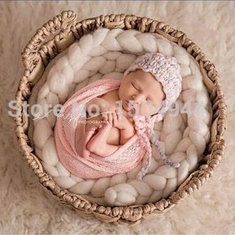 160*50cm Mesh Gauze Cheesecloth Wraps Baby To Maternity Photography Props Hammocks For Newborn Photo