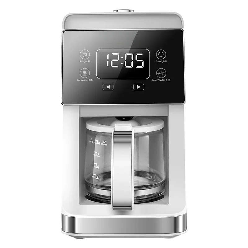 Suitable for coffee machine, fully automatic home, small office, freshly ground American drip grinding integrated coffee pot