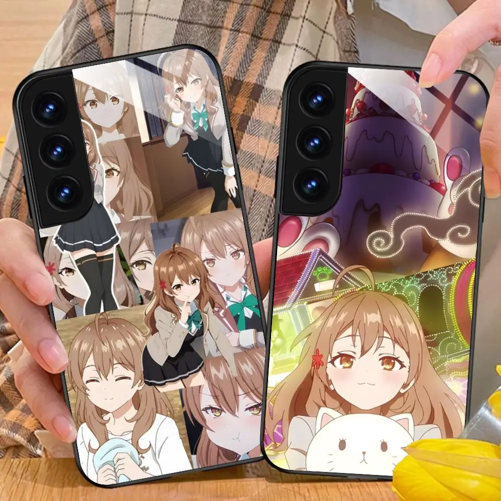 Roshidere Maria Masha Phone Case for Samsung Galaxy A56 55 54 53 52 51 36 35 34 23 16 15 5G Glass Protective Cover