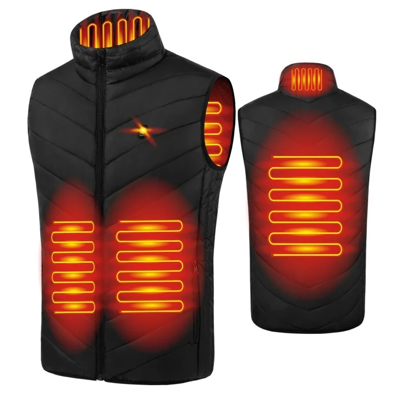 Smart Heating Vest Men's aphene  Heating Vest USB nt Constant Temperature Clothing Loose Fit Casual Sle