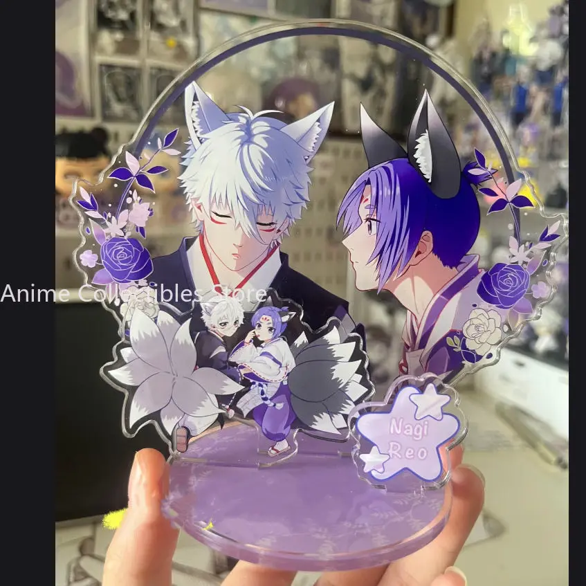 

Mikage Reo акриловая подставка с синим замком, аниме-фигурка, модель, тарелка, декор для стола, стоячий знак, фигурки, рождественские подарки