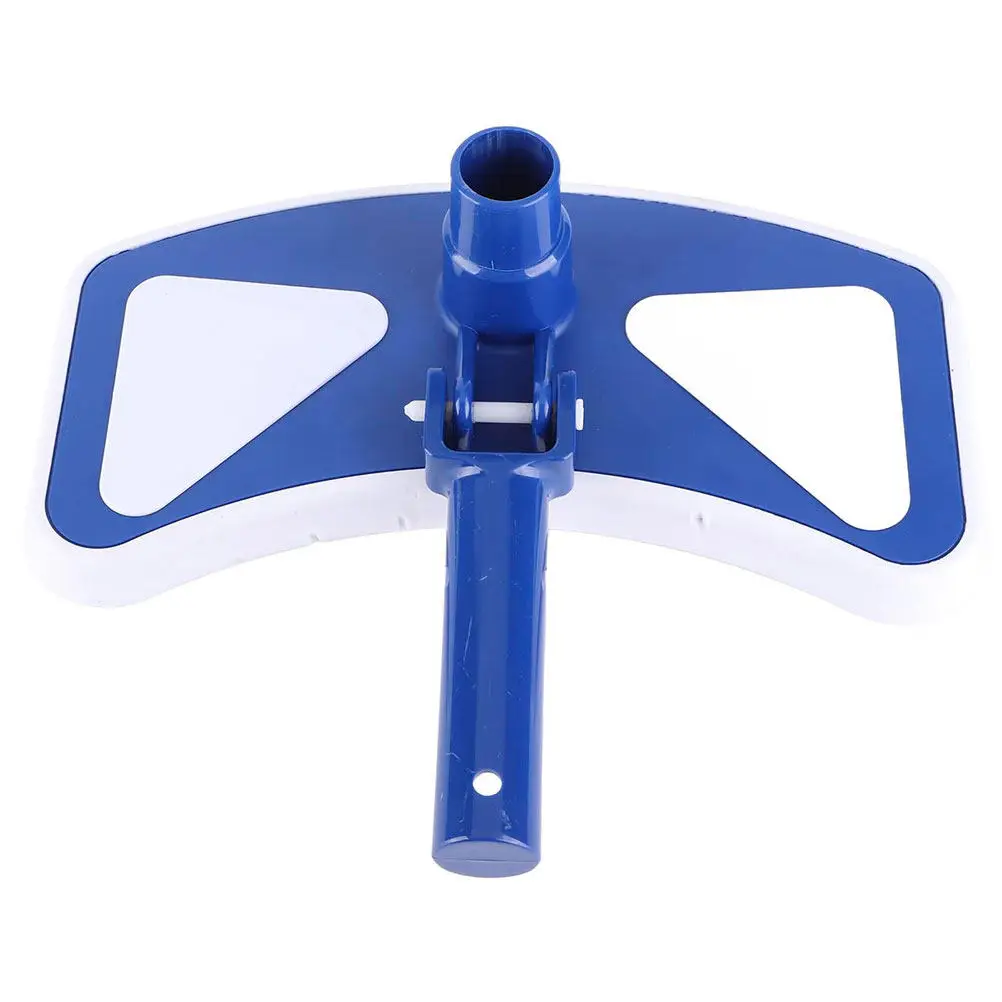 Pool Vacuum Head Brush Crescent Design Strong Vacuum Attachment for Inground Above Ground Swimming Pool Cleaning Efficient Dirt
