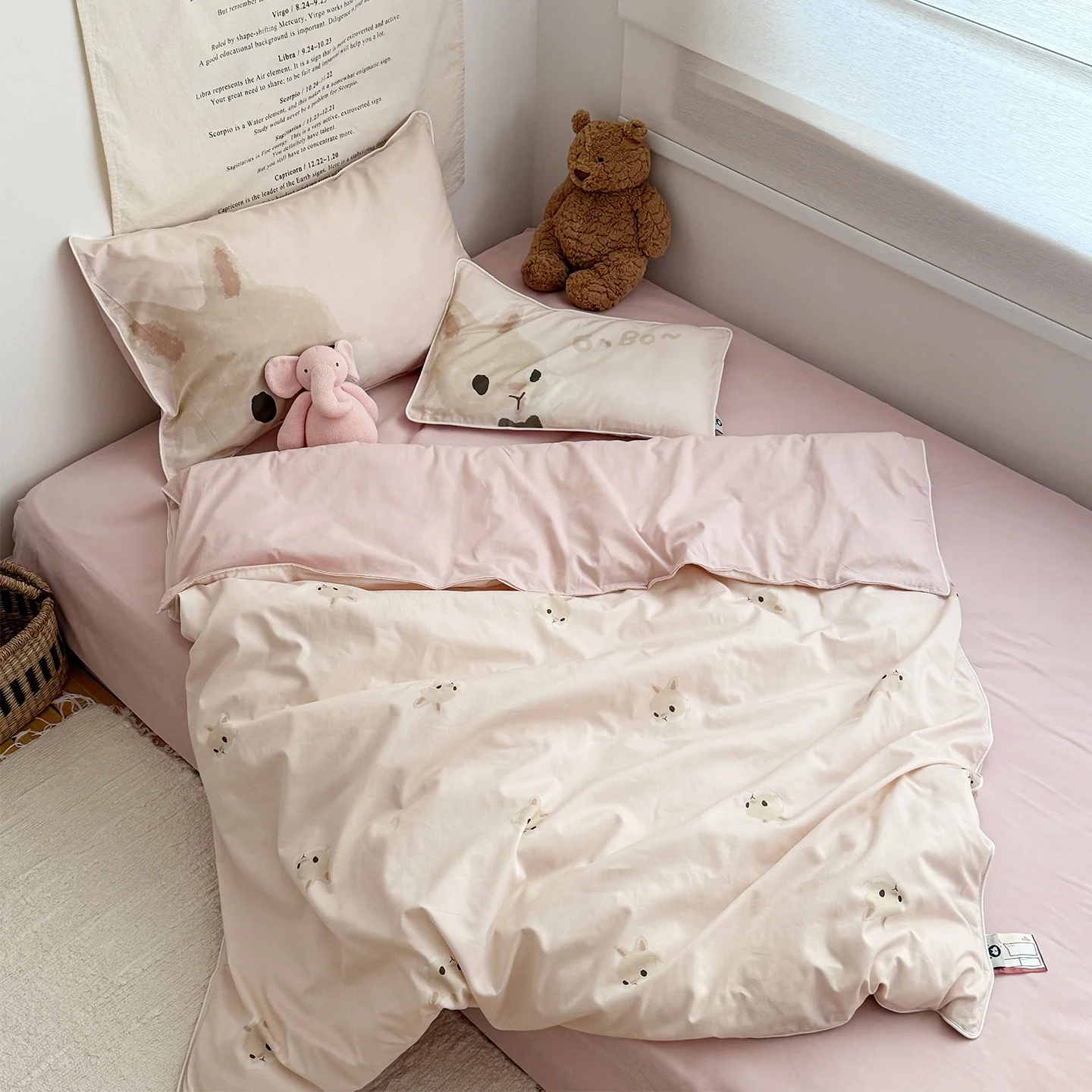 

Зимний детский мультяшный фланелевый пододеяльник из чистого хлопка, цельный, 50x200, теплый, для хранения вещей