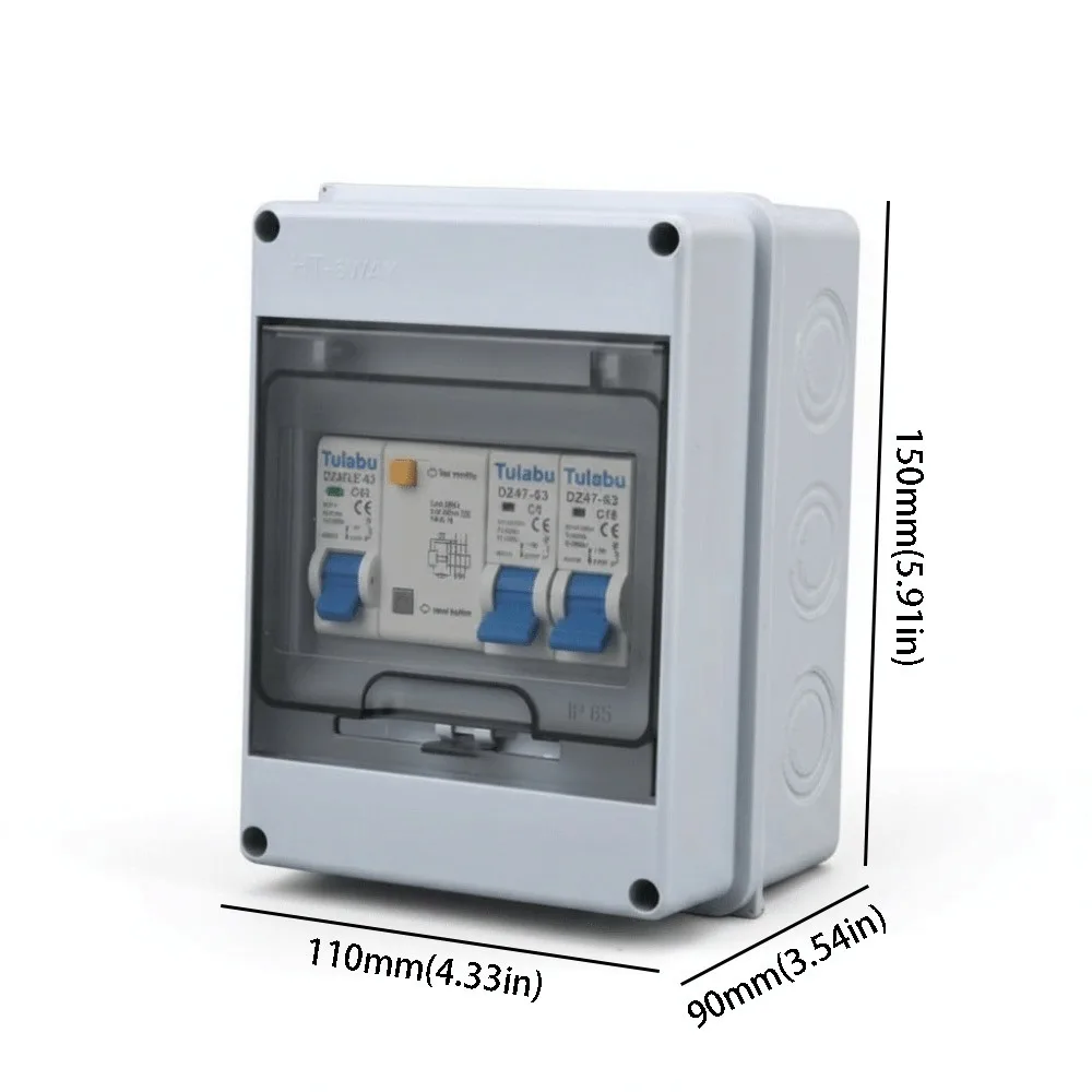 IP65 Electrical Junction Box Waterproof Plastic Distribution Box ABS Plastic Outdoor Waterproof Junction Box Outdoor Use