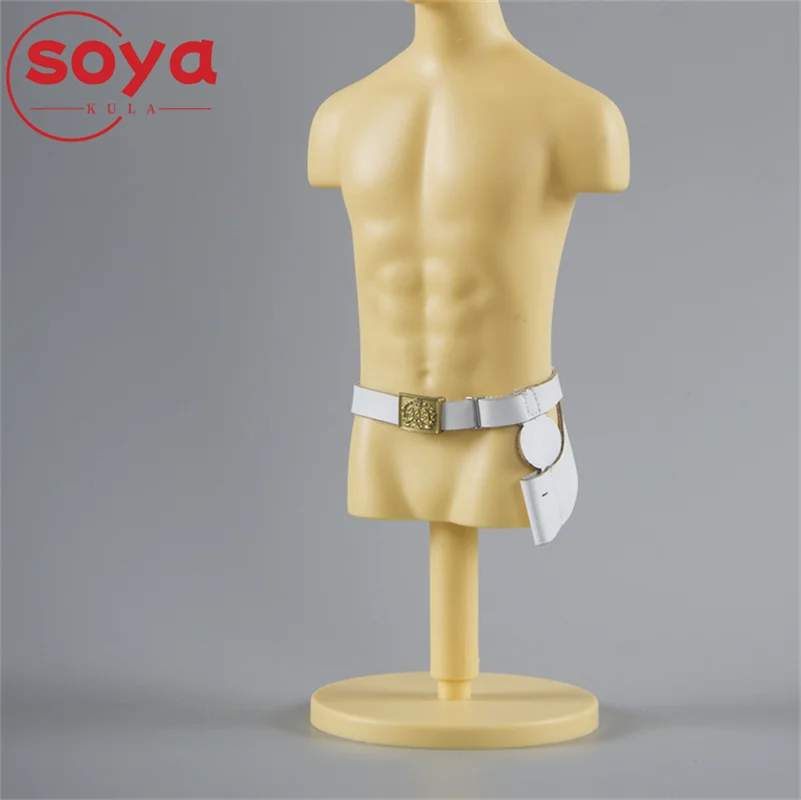 Brown art 1/6 escala soldado couro cinto roupas acessórios modelo caber 12 ''figura de ação corpo