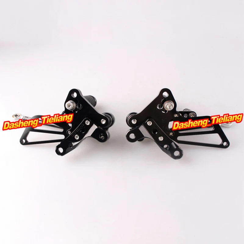 Adjustable Shift Foot Pegs Rear Set Footrests Replacement Kit For Ducati 1098 / 1098s Motorcycle Accessory Parts