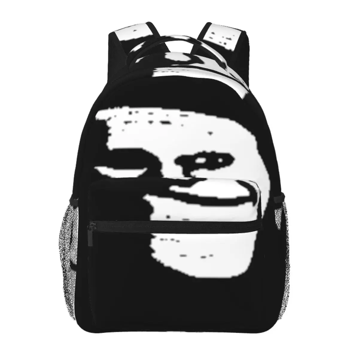 

Trollge Meme Backpack Student Boys Girls BookBag Children School Bag Computer Shoulder Bags for Men Women