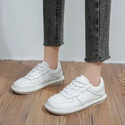 2024 New Fashion Spring and Autumn Women Casual Sports Shoes Wearing Round Toe Lace Up Thick Sole Versatile Women's Shoes