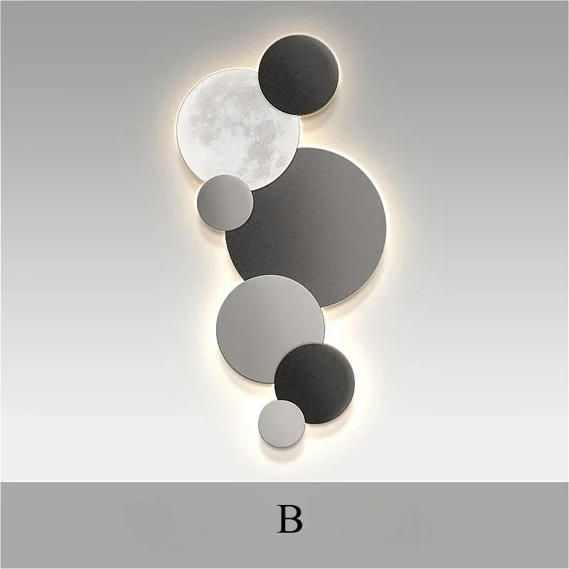[3D imitation]Porch decoration painting Wall lamp LED luminous light Corridor corridor hanging painting High grade wall
