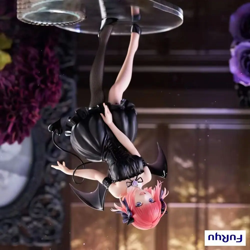 

100% оригинальная фигурка FuRyu BiCute Dark Gotoubun No Hanayome * Nakano Nino, аниме-фигурка, украшение, подарок на день рождения