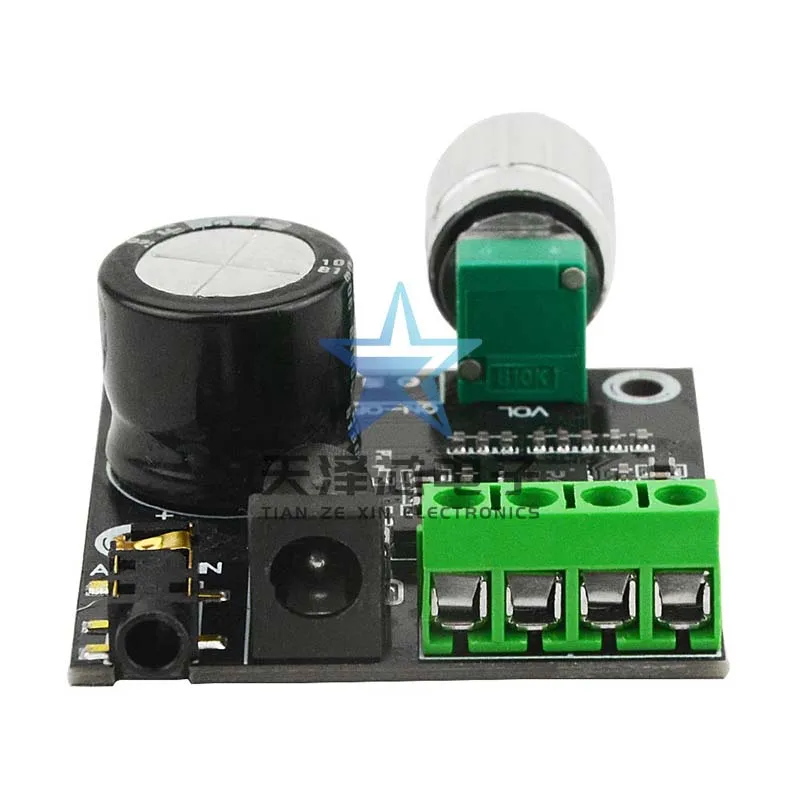 

PAM8610 digital power amplifier board 2.0 two-channel 2 * 15W stereo audio amplification module with potentiometer 12V