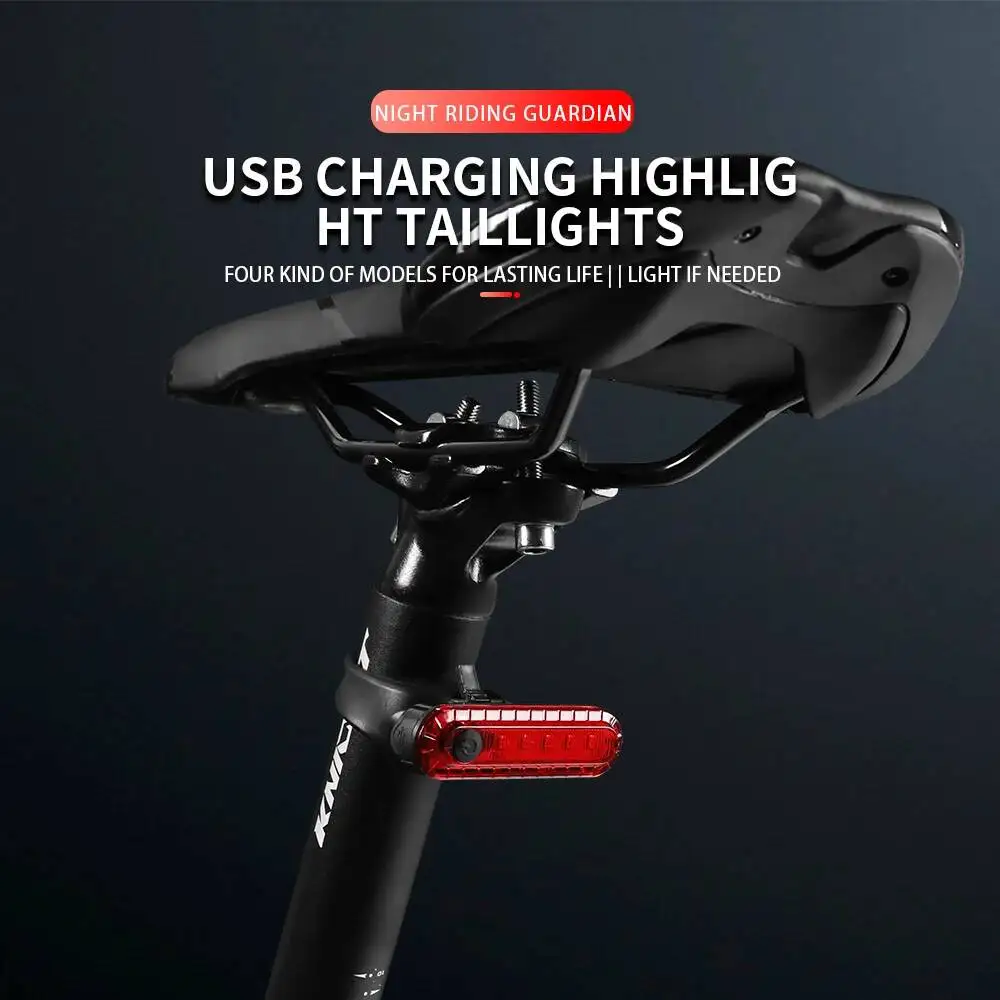 

ESLNF Cycling Safety Hot Sale Light Bike USB Bicycle Led Bright Rechargeable Rear Tail Flashlight
