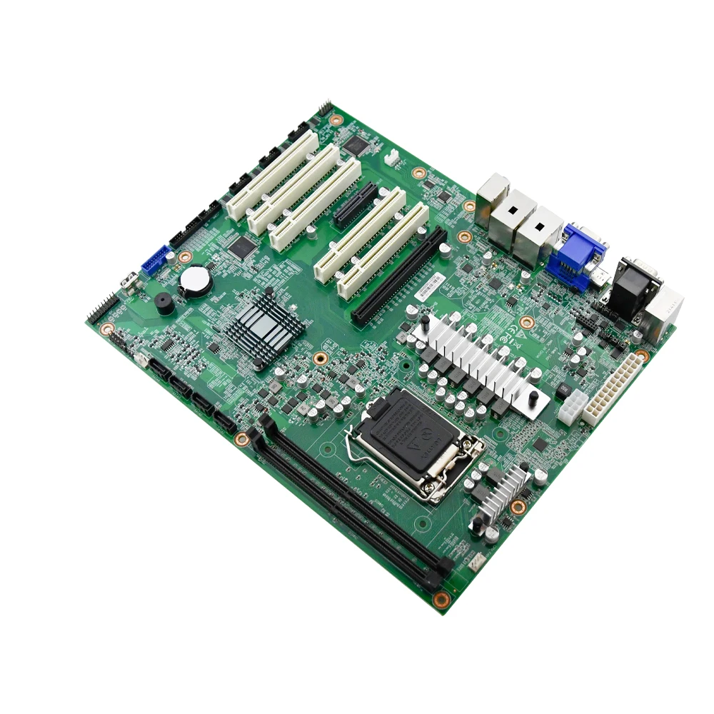 

New Adipcom EAMB-1502 Intel 10th Gen CPU LGA 1200/2 LAN/2*DDR4 Double Channel 64GB Computer Server ATX Industrial Motherboard